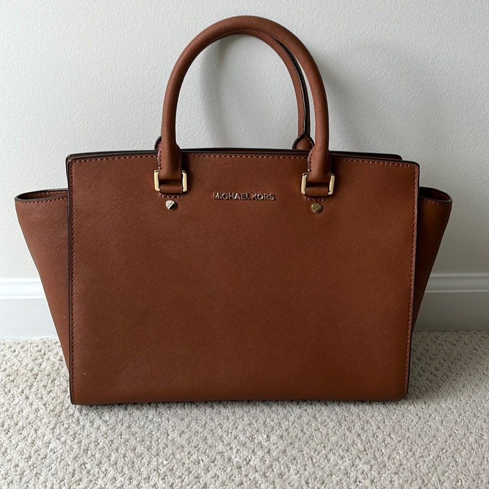 Michael Kors leather tote
